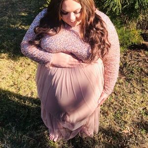 Long sleeve formal dress